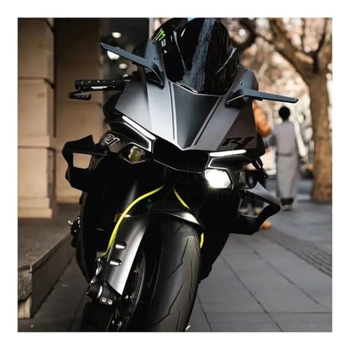 Carénage de moto pour R1 R1M aileron fixe carbone aérodynamique - 3