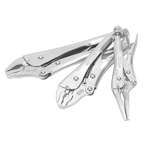 Husky Locking Pliers Set (3-Piece) #TOP1