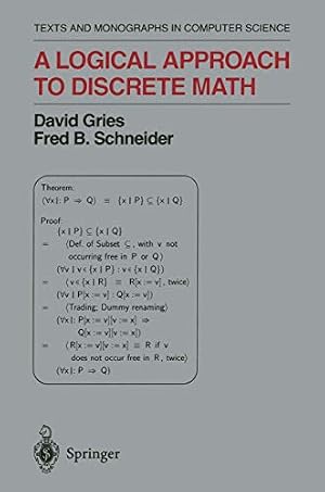 Book cover A Logical Approach to Discrete Math