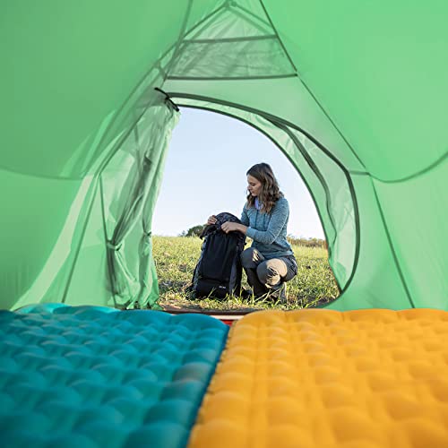 Naturehike Cloud Up 2 Aggiornamento Tenda Da Campeggio Da 2 Uomini Con Foyer Per 3-4 Stagioni, Leggera, Impermeabile, Per Alpinismo, (Verde Germoglio) - 6