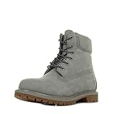 Timberland Women's Icon 6” Premium A1KLW Lace Up Boot Steeple Grey UK 4