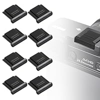 VAEIORP 8 Pcs Blitzschuh Abdeckung Schutzkappe für Blitzschuhe, Universelle Blitzschuhabdeckung für Spiegelreflexkameras, Staubschutz