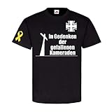 In Gedenken der gefallenen Kameraden BW Soldaten Reservist Veteran ISAF Einsatz T Shirt #20409