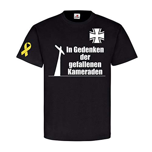 T-shirt Veteran ISAF noir Medium pour honorer votre engagement militaire