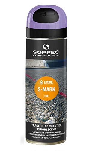 Preisvergleich Produktbild Soppec Fluo S Mark Baustellenanzeiger, Violett