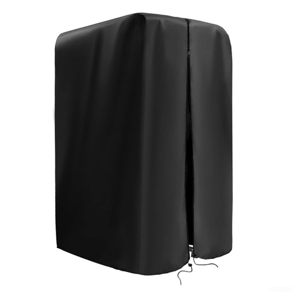 Pull Up Bar Cover 210D Oxford Dust Protector for Power Tower Station - Weatherproof Zipper Fit 107x102x163cm