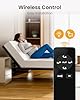 Mixcous King Size Adjustable Bed Base Frame - Quiet Motor, Head & Foot Incline, Zero Gravity, Wireless Remote, Universal Compatibility (79" L x 74" W x 12.72" H) #4