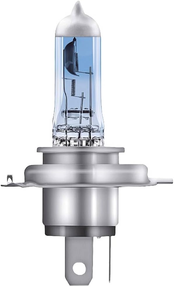 COOL BLUE® INTENSE H4, +100% more brightness, up to 5,000K, halogen headlight lamp, LED look, single blister (1 lamp)