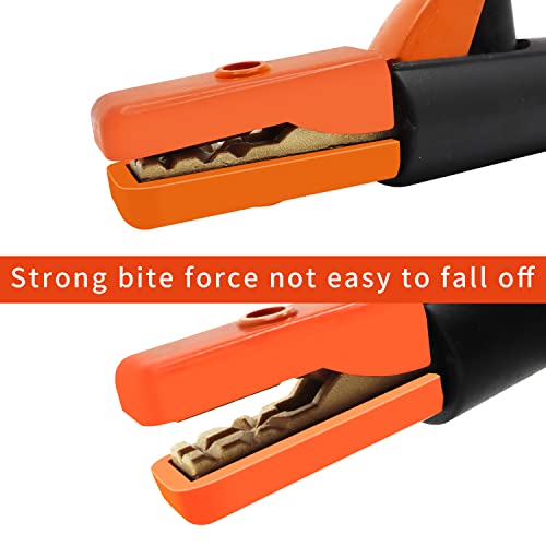 Reboot REBOOT-0003 Welding Electrode Holder 300Amp Copper Heavy Duty Jaw Holding Plier Electrode Clamp Of Welding Machine Arc Welder American Design thumb #2