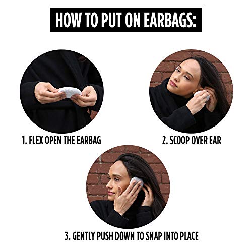 Image of Sprigs Earbags Bandless Ear Warmers /Earmuffs with Thinsulate Ear Muffs For Winter