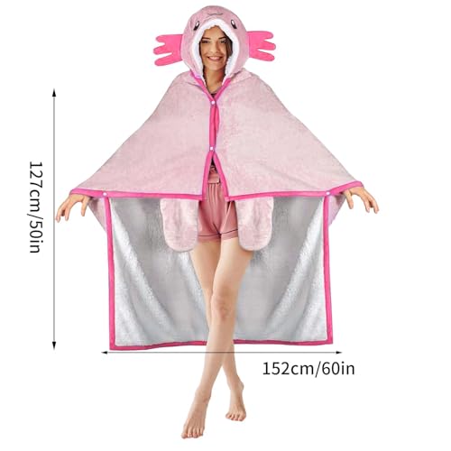 Couverture à capuche portable et douillette, le cadeau idéal pour réchauffer l'hiver - 2