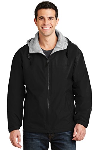 Port Authority - Team Jacket. - Black/Light Oxford - XS