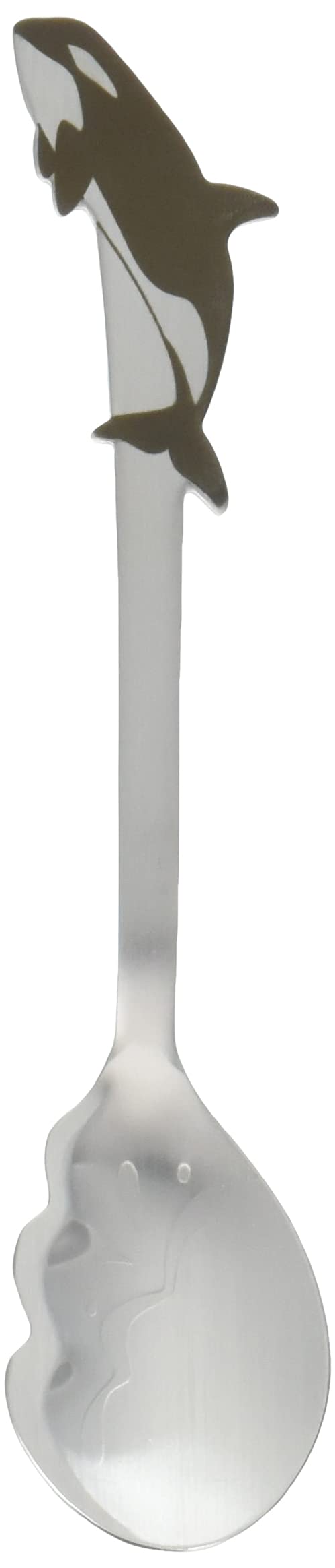 Takakuwa Metal Animal Cutlery, Ocean Orca Whale Corrugated Spoon 005802