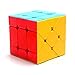 CuberSpeed Fisher Cube stickerless Bright Magic Cube Color Fisher Cube v2 Yileng 3x3x3 Speed Cube Puzzle