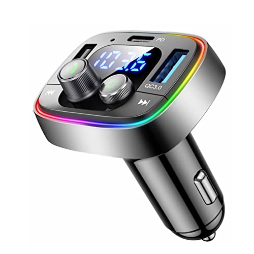 LIHAN Bluetooth Car Adapter 5.4, FM Transmitter, 48W PD/QC Charger | Enjoy…