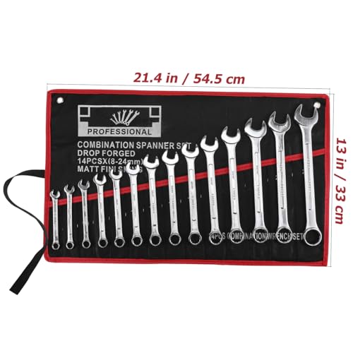 Llaves de caja WOONEKY de doble apertura con catorce medidas para reparar en casa 3