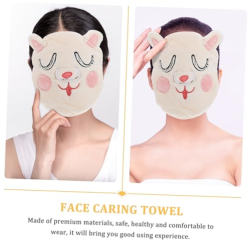 Housoutil 1 Conjunto De Toalha Quente Facial Toalhas De Spa Para Facial Toalha De Compressão Quente
