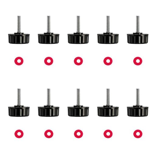 Kasteco 10 Pack Screws Nuts Caps for Fishing Spinning Reels Knob Power Handle Grip