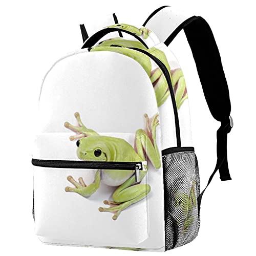 Sac à dos de voyage grenouille verte pour grandir et explorer ensemble