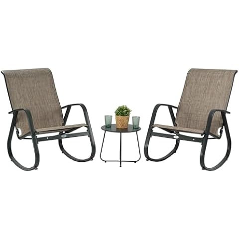 Kozyard Patio Rocking Chair Set of 3 Cover