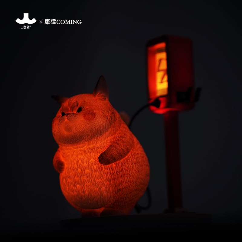 Statue Pikacat AMITD avec station de charge LED pour chat - 6