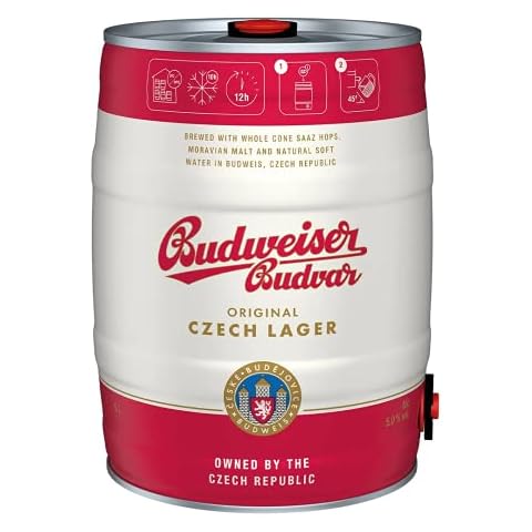Budweiser Budvar Premium Lager Mini Keg Cover