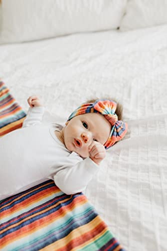 Image of Copper Pearl Swaddle Blankets for Newborns | Soft Stretchy Receiving Blankets for Boys and Girls | Large 46 x 46 Inch Baby Blankets | Lightweight and Breathable Swaddles | Serape
