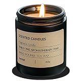 Birthday Gifts for Women，Rose and Sandalwood Scented Candles, Aromatherapy Candles for Home Scented