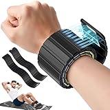Lxlivn 2025 Upgraded Magnetic Ankle Weights for Women, Wrist Weights,Silicone (Waterproof), Non-Slip, Easy Wear, Adjustable (Men & Women), Ideal for Jogging/Yoga/Pilates & More, Great Gift. （2 Pack）