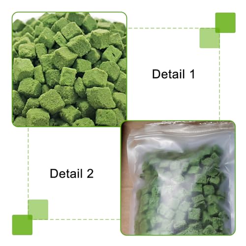 BAIFULAI 2 Beutel Katzengras Snack, 200g Gefriergetrocknet Snacks für Katzen, Katzengras Sticks, Katzengras Fertig Gewachsen für Katzen für die Zahnpflege und Haarknäuel Entfernen