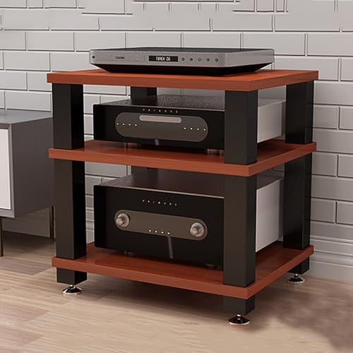 Console multimédia et support de rangement de disques au design épuré