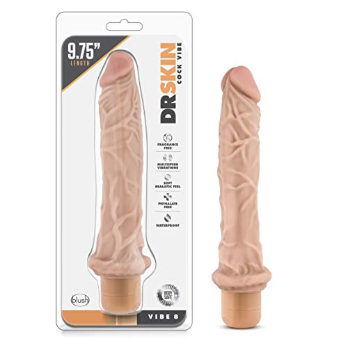 Blush Vibromasseur Réaliste DR Skin N°8 25 cm