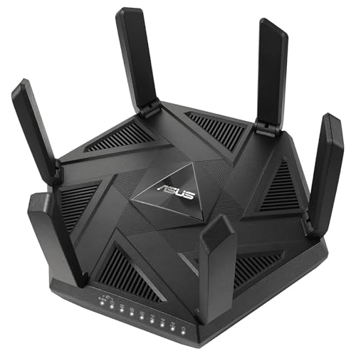 RT-AXE7800 Router Gaming Wi-Fi 6E Tri-Band, Banda 6 GHz, Porta