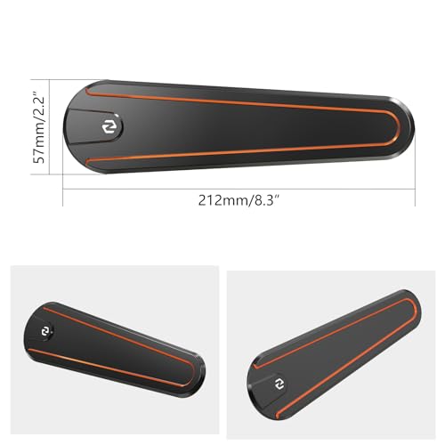 Image of NICECNC Orange Fuel Tank Decorative Plate CNC Laser Cutting Dash Insert Panel Compatible with Harley Street Glide FLHX 2017-2023, Street Glide Special FLHXS 2017-2020, Replacement for 14100855