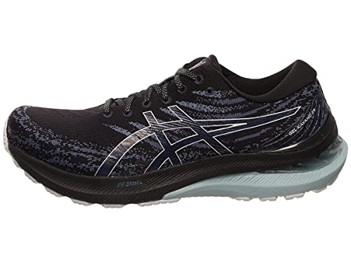 Asics Gel-Kayano 29 Laufschuhe für Herren, Schwarz / Sky, 45 EU