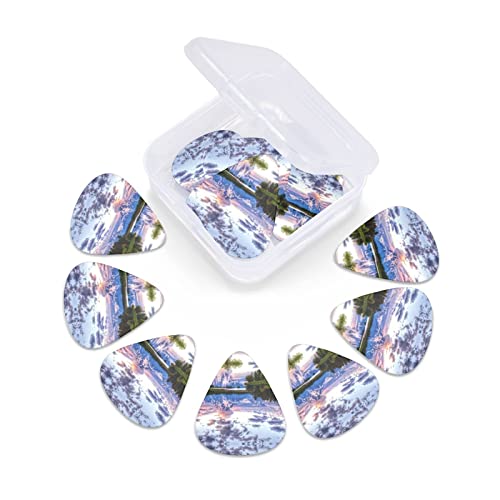 Ensemble de 12 médiators de guitare du parc national de Grand Teton pour guitare acoustique, guitare électrique… - Les Beatles, Paul McCartney, John Lennon, RIngo Starr, George Harrison Ensemble de 12 médiators de guitare du parc national de Grand Teton pour guitare acoustique, guitare électrique… – Image 7