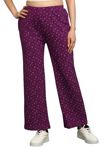 Image of Alan Jones Clothing Women's Straight Fit Mid Rise Solid Stretch Waffle Straight Pants