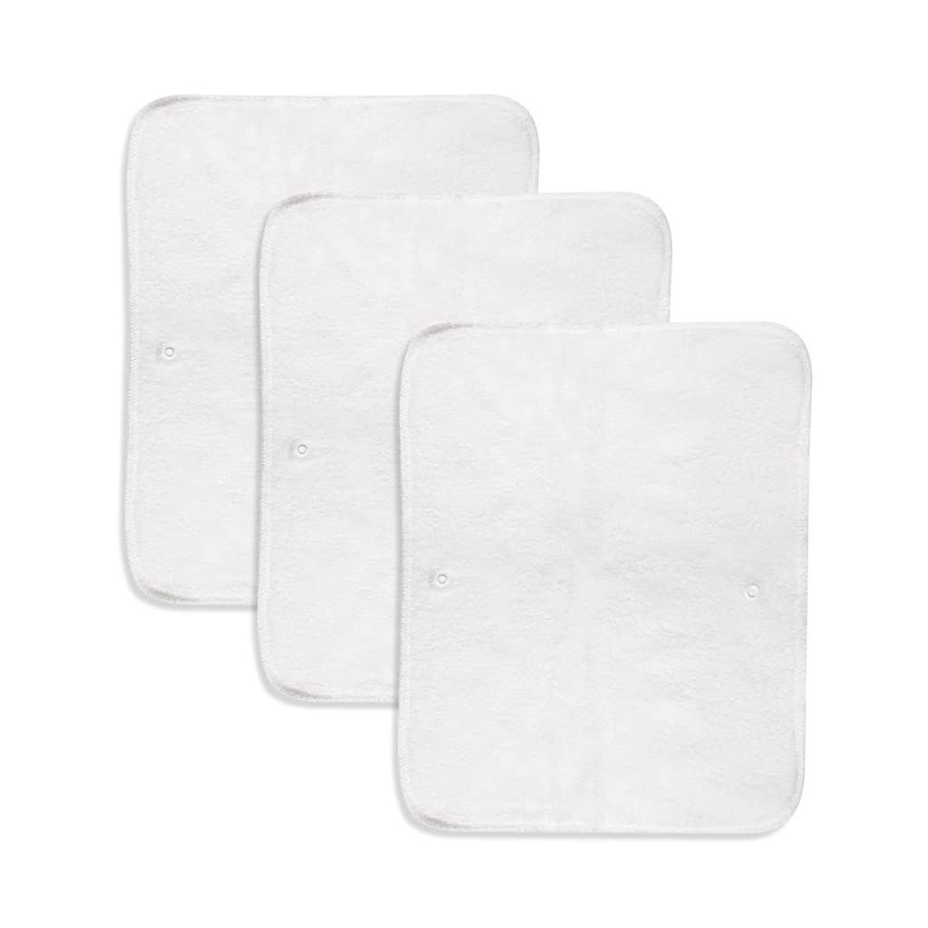 superbottoms Baby Basic Quick Dry Ultrathin Pads | New & Improved Insert | 4 Layer Cotton Padding, Lasts Up To 3Hrs | Trim Fitting | Foldable Pads For Freesize Cloth Diaper-Pack Of 3, 1 count - Image 3 thumbnail