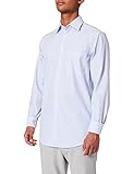 Lieferumfang: 1 x Herren Business Hemd von Seidensticker in Weiß/Blau / Ideal für jeden Anlass / Elegant und lässig kombinierbar / Größe 45