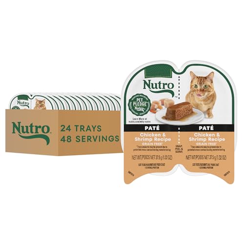 Image of Nutro Perfect Portions Pate Wet Cat Food, Chicken & Shrimp, 2.6 oz, 24 ct