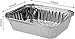 Gorse 60 PACK Disposable Aluminum Foil Pans with Lids Take Out Pans for Baking, Cooking, Storing and Freezing–Small Size 6.5