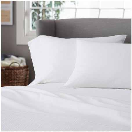 1000 Thread Count Extra Very Large Pocket 13 Inches Home Finish, Comfort Bed Room 1-Piece Fitted Sheet White Solid King Size 100 % Egyptian Cotton Made By Brand SKS Linen