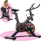 Bicicleta Ergometrica Spinning Silenciosa Premium Feminina Ajustavel Bike Reforcada Cardio para Emagrecimento e Exercicios Treino Fitness Mulher Residencial Confortavel Custo-Benefício