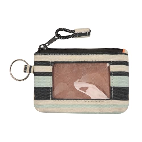 Image of KAVU Stirling Double Sided Slim Cotton Canvas Zip Wallet