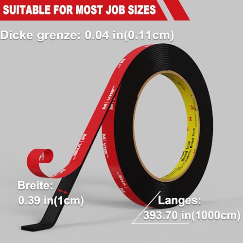 Image of tapify Double Sided Tape Heavy Duty 0.39 x33FT