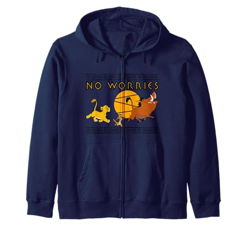 Sweat à capuche Lion King veste zippée chaude contre le froid