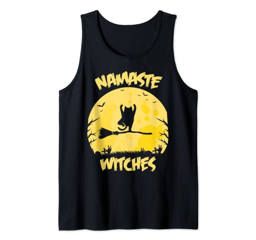 Namaste Witches - Costume divertente da yoga per Halloween, da donna Canotta