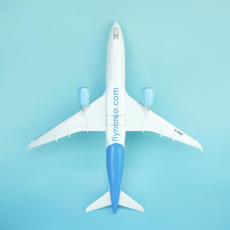 Modello Aereo Norse Atlantic Boeing 787-9 LN-FND 1/200 Scala Modello Aereo, perfetto per la visualizzazione, lunghezza 31,5 cm, viene fornito con un supporto