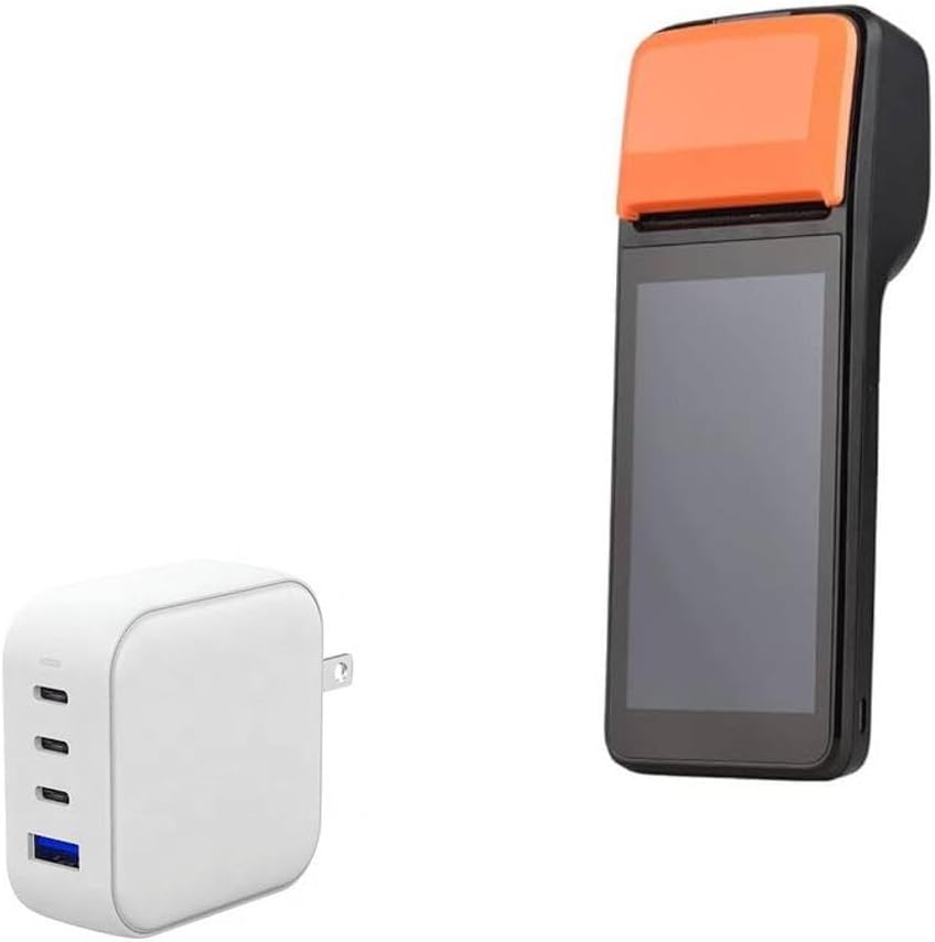 BoxWave Charger Compatible with Irfora H5 (5 in) - PD miniCube (100W), 100W 3 PD Port Wall Charger International - Winter White