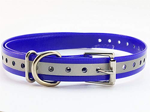 TrainPro -Halsband mit Doppelschnalle, 1,9 cm, für alle Marken von Haustier-Schock-Rinden-Halsbändern und Zäunen Cover